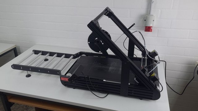 Continuous-feed filament printer