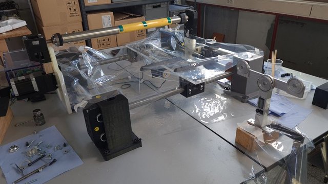 Fiber winding machine